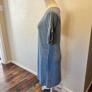 Allison Brittney - Casual Blue Midi Dress - Size Small